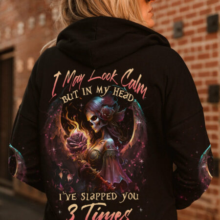 I MAY LOOK CALM REAPER ALL OVER PRINT - YHLN0704231