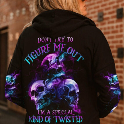 DON'T TRY TO FIGURE ME OUT ALL OVER PRINT - YHHG1304231