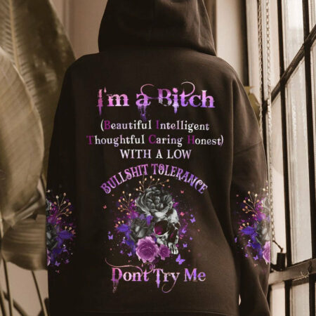 I'M A B DON'T TRY ME ALL OVER PRINT - YHDU0604234