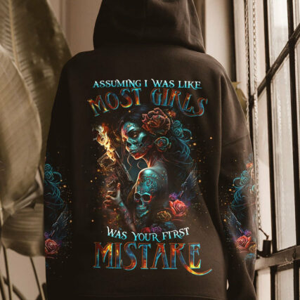 ASSUMING I WAS LIKE MOST GIRLS SUGAR SKULL G ALL OVER PRINT - TLTR0504231