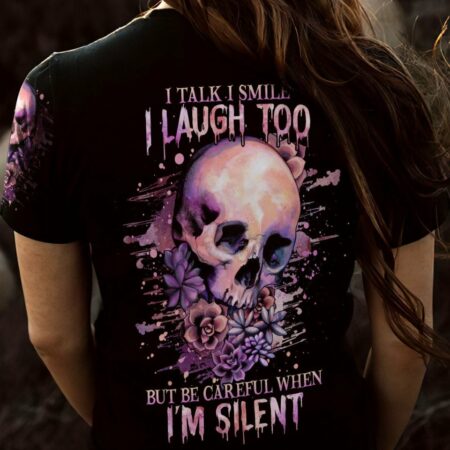I TALK I SMILE I LAUGH SKULL ALL OVER PRINT - YHHG3003233