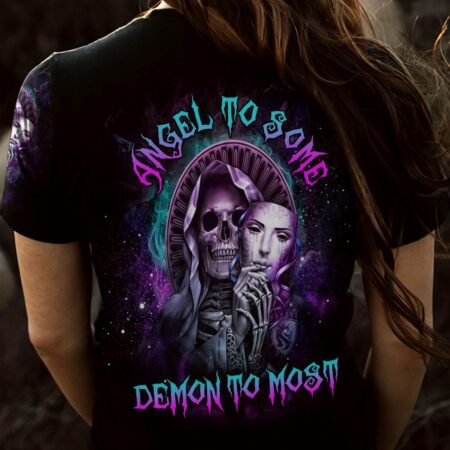 ANGEL TO SOME DEMONS TO MOST ALL OVER PRINT - YHDU2303231