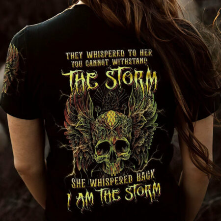 I AM THE STORM SKULL WINGS ALL OVER PRINT - TLNT1304231