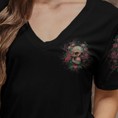 I AM THE STORM SKULL ROSE ALL OVER PRINT - YHDU1704231