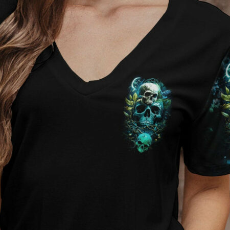 HELLO DARKNESS MY OLD FRIEND SKULL NIGHT ALL OVER PRINT - TLTR1104232