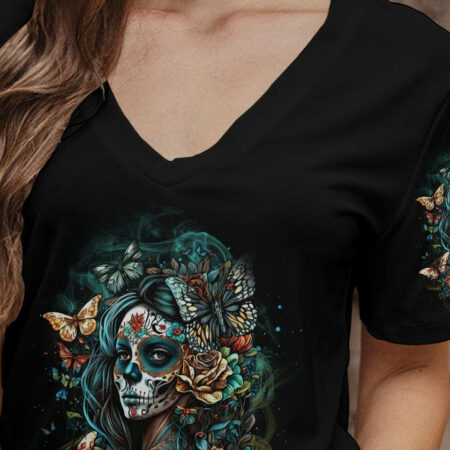 IF I WAS REALLY A B SUGAR SKULL GIRL ALL OVER PRINT - TLTR0704234