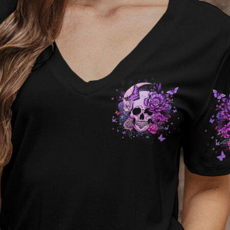 I NEED A BF A SKULL BUTTERFLY ALL OVER PRINT - YHDU1904232