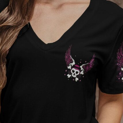 KARMA FAIRY SKULL WINGS BONES ALL OVER PRINT - TLNO2703231