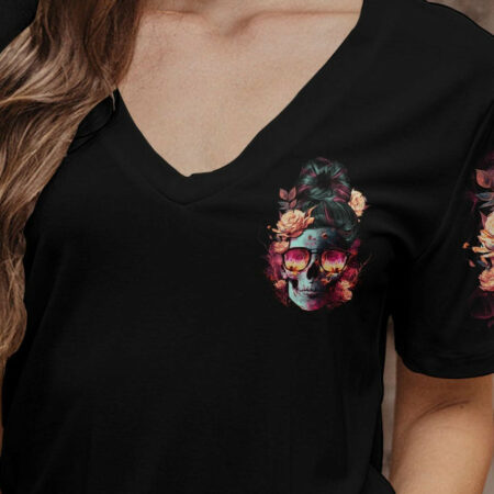 BUCKLE UP BUTTERCUP SKULL ALL OVER PRINT - TLTR1304231