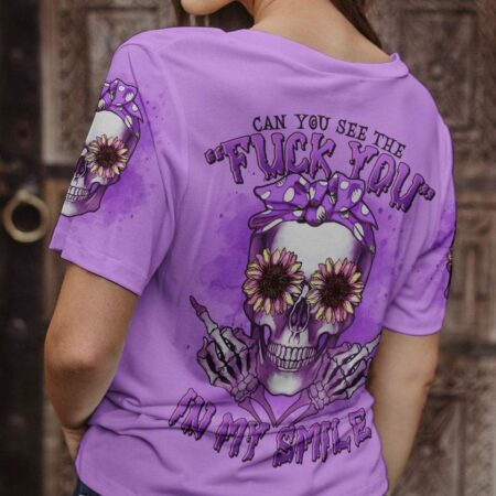 CAN YOU SEE THE F YOU SKULL HEADBAND ALL OVER PRINT - TLNO2303232
