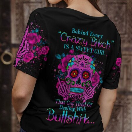 BEHIND CRAZY B IS A SWEET GIRL ALL OVER PRINT - YHHG2803232