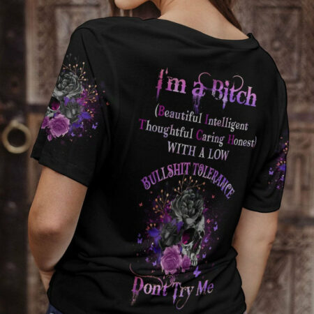 I'M A B DON'T TRY ME ALL OVER PRINT - YHDU0604234