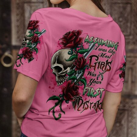 ASSUMING I WAS LIKE MOST GIRLS WINGS SKULL ALL OVER PRINT - TLNO2103232