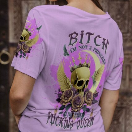 I'M THE F QUEEN SKULL MOON ALL OVER PRINT - TLNT2404231