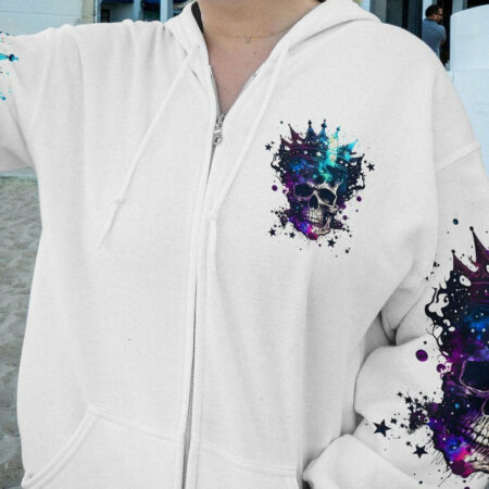 I'M THE F QUEEN GALAXY SKULL ALL OVER PRINT - TLTW1904231