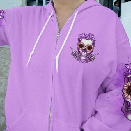 CAN YOU SEE THE F YOU SKULL HEADBAND ALL OVER PRINT - TLNO2303232
