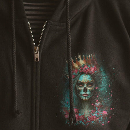 I'M THE F QUEEN SUGAR SKULL ALL OVER PRINT - YHDU1304231