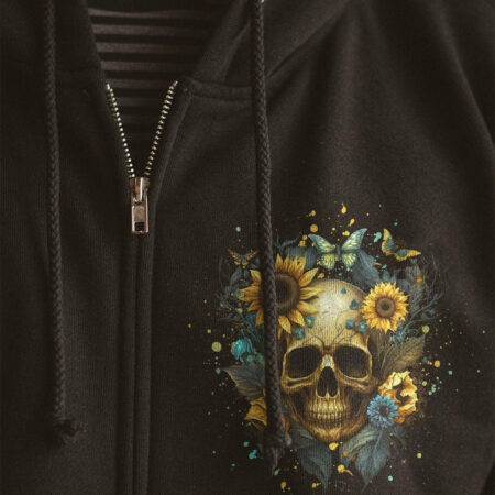 I'M MOSTLY PEACE LOVE AND LIGHT SUNFLOWER ALL OVER PRINT - YHHG1704231