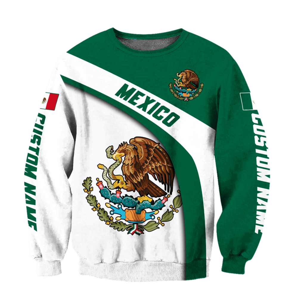 Personalized Mexican 3D All Over Printed Unisex Hoodie