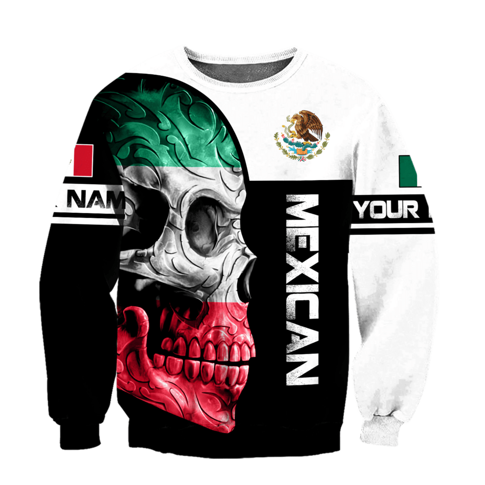 Personalized Mexican Hoodie 3D All Over Printed Shirts DQB16032103