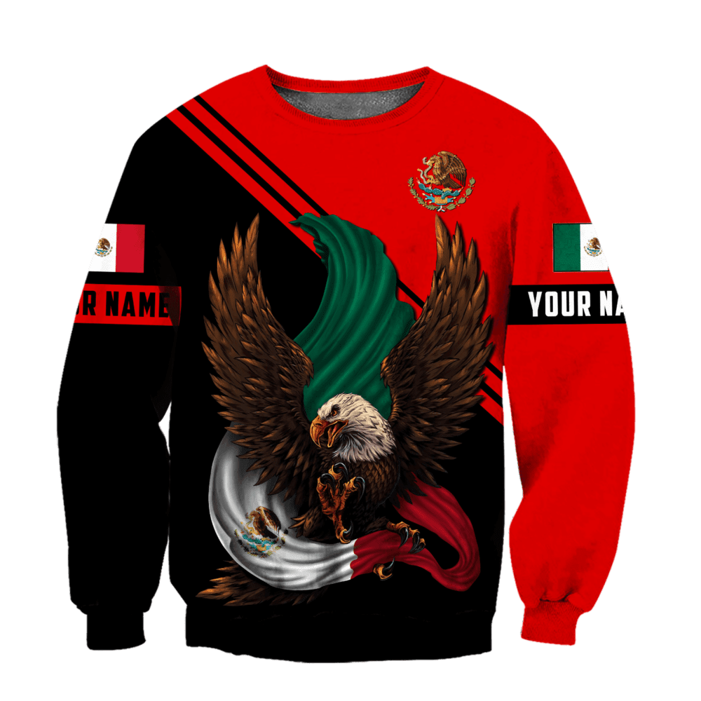 Personalized Mexican Hoodie 3D All Over Printed Shirts
