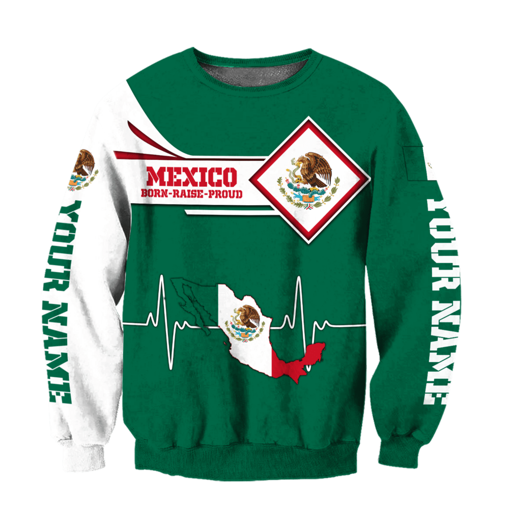Personalized Mexican Pride Unisex Hoodie