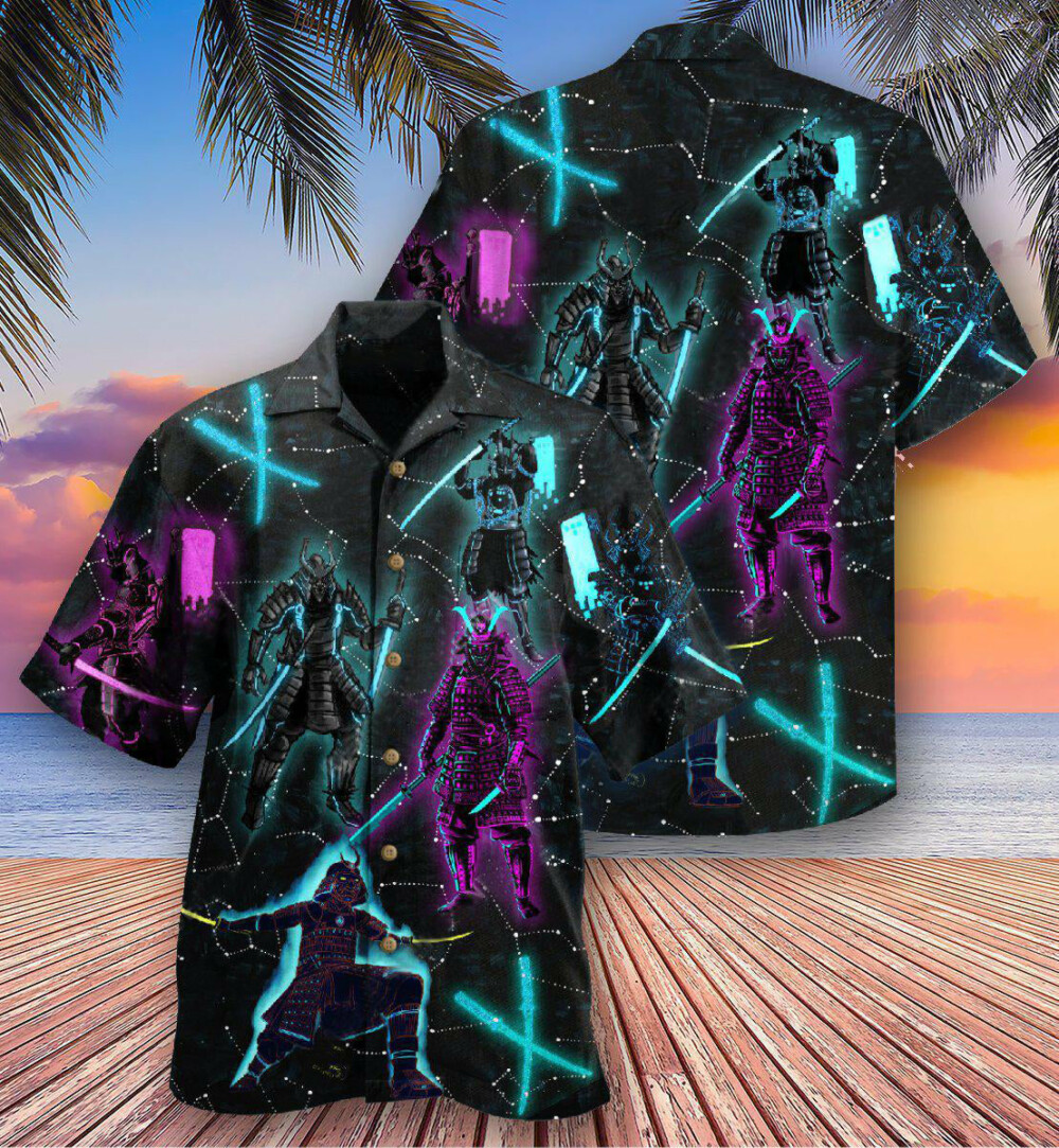 Samurai Wake From Death And Return To Life - Hawaiian Shirt - Owl Ohh - Owl Ohh