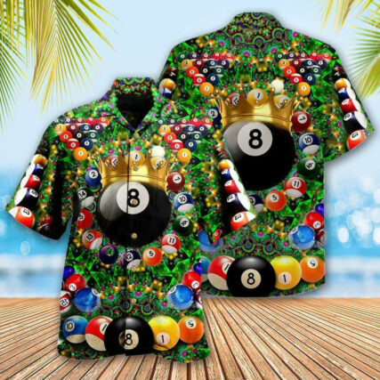 Billiard Warning Pool On Duty - Hawaiian Shirt - Owl Ohh - Owl Ohh