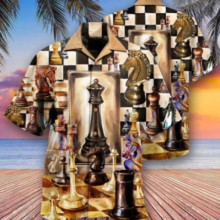 Chess Vintage We Are All Being Played Chess - Hawaiian Shirt - Owl Ohh - Owl Ohh