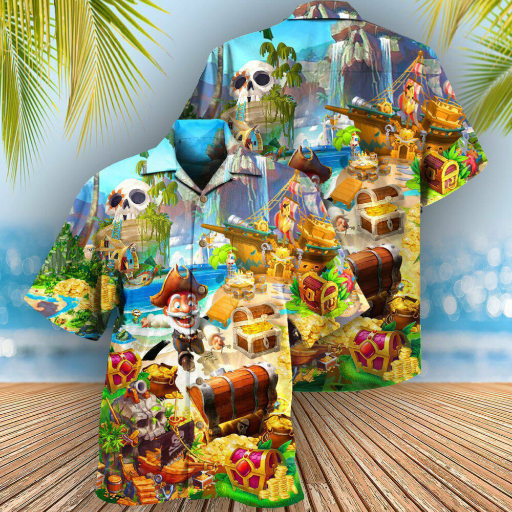 Hunting We've Found Treasures Treasures - Hawaiian Shirt - Owl Ohh - Owl Ohh