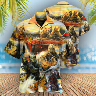 Bear Whatever Floats Your Boats And Win - Hawaiian Shirt - Owl Ohh - Owl Ohh