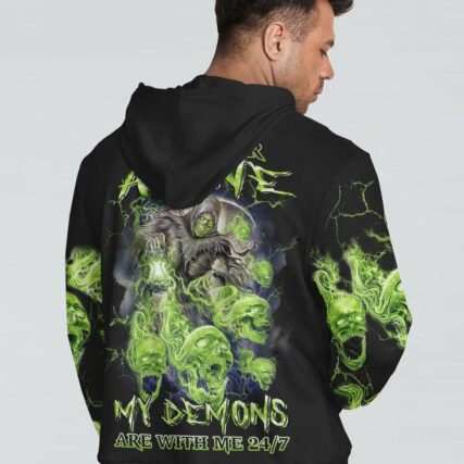 I'M NEVER ALONE SKULL REAPER ALL OVER PRINT - YHHN1101233