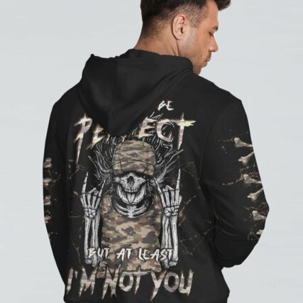 AT LEAST I'M NOT YOU SKELETON HAT ALL OVER PRINT - TLTW1602232