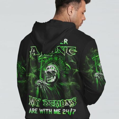 I'M NEVER ALONE SKULL ALL OVER PRINT - YHHN2103233