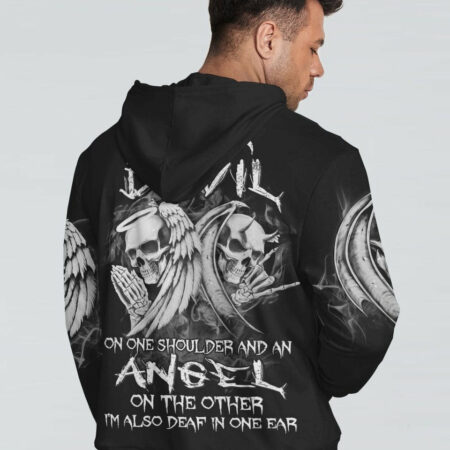 I HAVE A DEVIL ON ONE SHOULDER ALL OVER PRINT - YHHN2303234