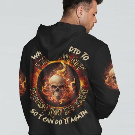 I CAN DO IT AGAIN FIRE SKULL ALL OVER PRINT - TLNZ0504233