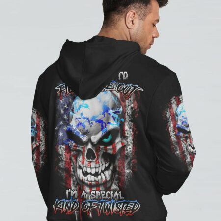 DON'T TRY TO FIGURE ME OUT AMERICA SKULL ALL OVER PRINT - TLTR2003235