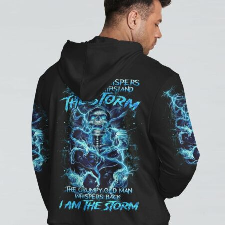 I AM THE STORM SKULL OLD MAN ALL OVER PRINT - TLTR0603231