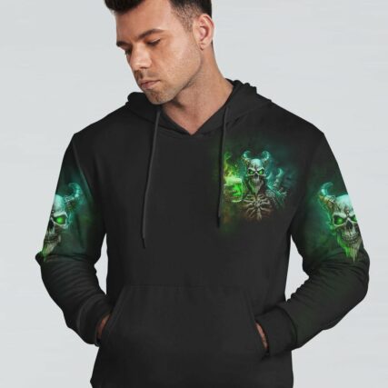 BRING BEER PATRTICK'S DAY SKULL ALL OVER PRINT - TLTM0102232