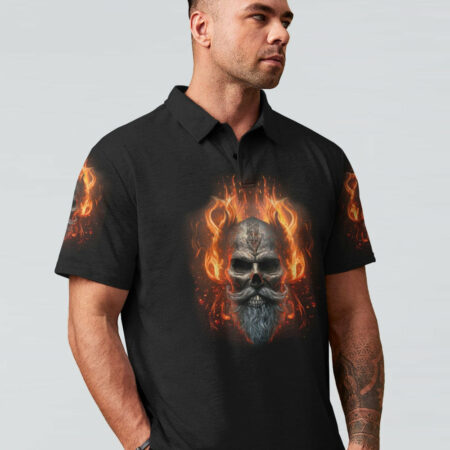DON'T PISS OFF A GRUMPY GRANDPA SKULL ALL OVER PRINT - TLNO0704232