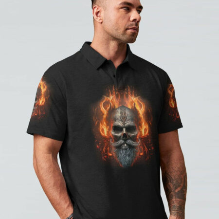 DON'T PISS OFF A GRUMPY GRANDPA SKULL ALL OVER PRINT - TLNO0704232