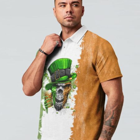 I'M GONNA NEED ANOTHER BEER SKULL PATRICK'S DAY ALL OVER PRINT - TLTM1201231