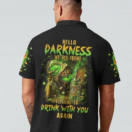 HELLO DARKNESS MY OLD FRIEND REAPER PATRICK'S DAY ALL OVER PRINT - TLTM1101231