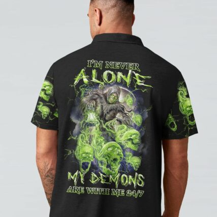I'M NEVER ALONE SKULL REAPER ALL OVER PRINT - YHHN1101233