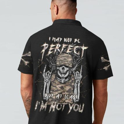 AT LEAST I'M NOT YOU SKELETON HAT ALL OVER PRINT - TLTW1602232