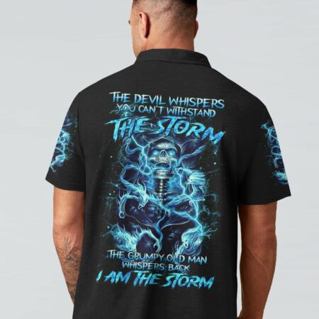 I AM THE STORM SKULL OLD MAN ALL OVER PRINT - TLTR0603231