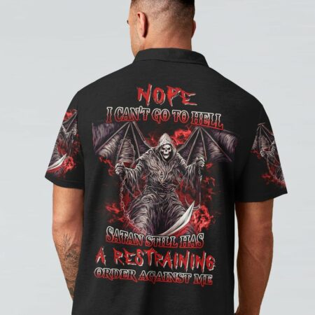 I CAN'T GO TO HELL REAPER SKULL ALL OVER PRINT - YHHN1301233