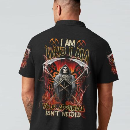 I AM WHO I AM SKULL ALL OVER PRINT - YHNT2303233