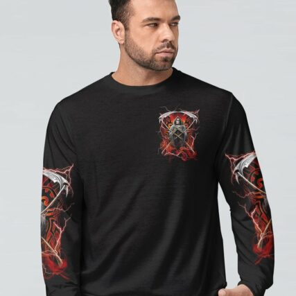 I AM WHO I AM SKULL ALL OVER PRINT - YHNT2303233