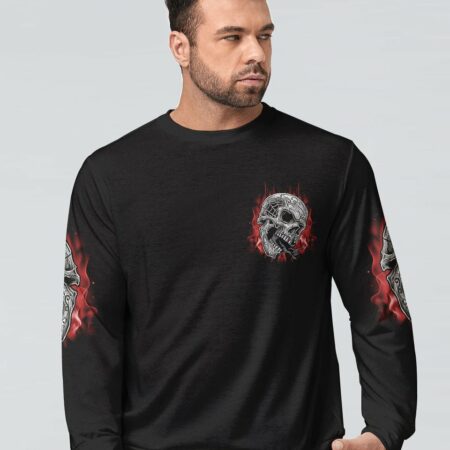 IN INK WE TRUST SKULL ALL OVER PRINT - TLNO0404234